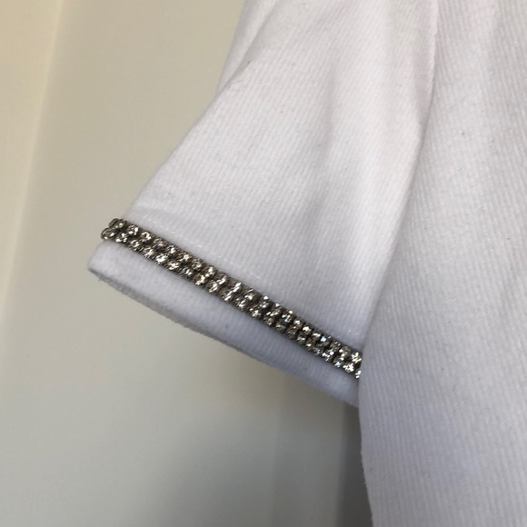 Zara crop top embellished tee - Picture 2 of 3